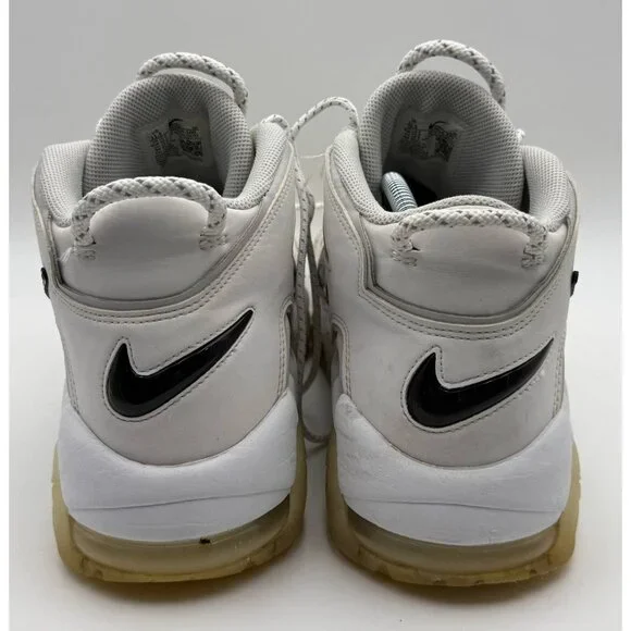 Nike Air More Uptempo 96 White Black Photon Dust Men US 11.5 DQ5014-100 - Picture 5 of 10
